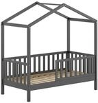 Vipack Kabinenbett Dallas, 70 x 140 cm, Grau