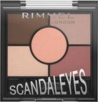 Rimmel London Scandaleyes 5 Pan Palette Eyeshadow - 003 Rose Quartz