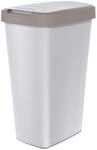 Keden Compacta Q M&uuml;lleimer mit Schwing- und Klappdeckel 45L Kunststoff...