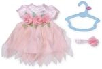 BABY born Blumenfee-Outfit f&uuml;r 43 cm Puppen mit Haarband | Rosa Kleid,