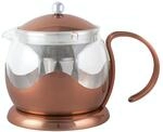 La Cafeti&egrave;re Izmir Teekanne aus Glas, lose Bl&auml;tter, 1 l, mit Teesieb, 4 Tassen