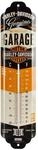 Nostalgic-Art Retro Thermometer, 7 x 28 cm, Harley-Davidson &ndash; Garage &ndash;