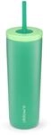 LifeStraw Go Series Tumbler 18oz Stainless Steel Cactus Green