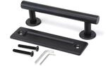 Emuca - Griff f&uuml;r Holzschiebet&uuml;ren, L&auml;nge 240 mm, Achsabstand 180 mm, Stahl,