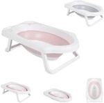 Cangaroo faltbare Babybadewanne Maui, 84 cm lang, Wasserablauf, Ablagef&auml;cher...