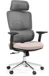 hjh OFFICE B&uuml;rostuhl Ergomy Pro Netzstoff/Stoff &ndash; ergonomischer...
