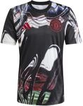 adidas Performance Manchester United Prematch T-Shirt 2025/2026 schwarzweiss, M