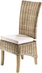 Kobolo Rattansessel mit Kissen Handarbeit M&ouml;bel Rattanm&ouml;bel Sessel aus Rattan -
