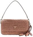 GUESS Schultertasche Umh&auml;ngetasche Ofelia Flap Shoulder Bag Coral Pink altrosa