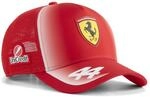 PUMA Scuderia Ferrari F1 2026 Lewis Hamilton Trucker-Kappe - Rot -...