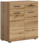 xonox.home - Kommode Scout 90x96x37 cm in Evoke Eiche - Highboard Anrichte Schrank