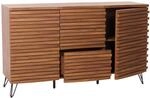 Mendler Sideboard HWC-M49, Schrank Kommode Highboard, 3D-Design Stauf&auml;cher, MDF