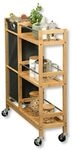 Kesper | Bambus-Nischenregal mit Flaschensammler, 74 cm | 2485713