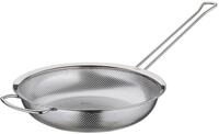 K&uuml;chenprofi K&uuml;chensieb DELUXE flach | Edelstahl rostfrei | Praktischer Gegengriff 