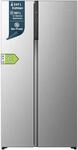 homeX CFBSN5441C-S Side by Side K&uuml;hlschrank No Frost 544 Liter EEK C silber