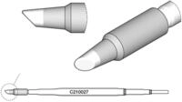 JBC L&ouml;tspitze Serie C210, Rundform, C210027/&Oslash; 1,5 mm, abgeschr&auml;gt C210027