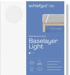schlafgut Light Molton Matratzenschoner 100x200 cm 100% Baumwolle