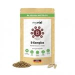 myvial Bio B-Komplex aus Buchweizenkeimen &ndash; 60 Kapseln &ndash; Alle 8 B-Vitamine +
