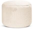 mokebo Pouf XL aus Kunstfell 'Der Flauschige', Flauschiger Fu&szlig;hocker oder...