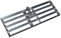 Freund Rasenrakel (Stahlkopf, wei&szlig; verzinkt, 5 Streben, ohne Stiel, ideal f&uuml;r