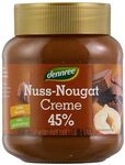dennree Nuss Nougat Creme, 45% Haseln&uuml;sse, 400g (1)