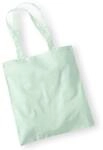 Westford Mill - Baumwoll-Tragetasche mit langen Henkeln / Pastel Mint, One