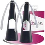 Casativo Fliegenwedler 2-Set 2-Fl&uuml;gel mit LED-Beleuchtung, Batterie & USB |...