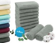 ZOLLNER 10er Set Seift&uuml;cher in 30x30 cm - saugstarke und weiche Waschlappen in