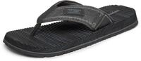 Skechers Herren USA Quill - Sea Side Canvas Thong Sandal, Schwarz, 42 EU