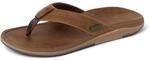 REEF Herren-Sandalen, Leder, Offshore, Bronzefarben/Braun, 12