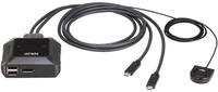 ATEN 2P USB-C 4K DP KVM Switch