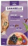 Sanabelle Life Adult Strau&szlig; & Blaubeeren Katzenfutter trocken 8 kg