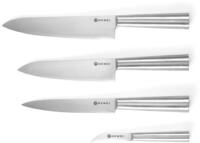 HENDI Messerset, 4-teilig, Set enth&auml;lt: 2 Kochmesser, Schinkenmesser, Gem&uuml;semesser,