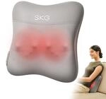 SKG Nacken- und R&uuml;ckenmassageger&auml;t mit W&auml;rme, Shiatsu Massagekissen, VS500