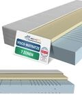 AM Qualit&auml;tsmatratzen 7 Zonen Viscoschaum Matratze 160x200 H3 - Made in...