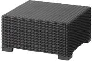 Allibert by Keter California Gartentisch aus Kunststoff, Beistelltisch f&uuml;r Garten,