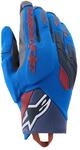 Alpinestars Durack Motorrad Handschuhe, blau/grau, S