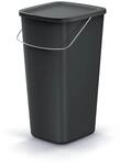 Prosperplast Keden Compacta Q Basic Papierkorb, 25 l, Schwarz