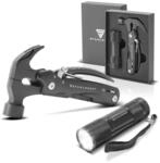 STAHLWERK Multitool mit 12 Werkzeugen, hochwertiges