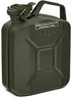BW&reg; Benzinkanister Metall 5 Liter - Kraftstoffkanister Bronzegr&uuml;n - RAL...