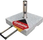Gardissimo Trolley Granitsockel 70 kg Robusto mit Rollen f&uuml;r Sonnenschirme bis...