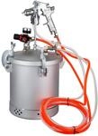 VEVOR Farbspritzpistole 10 L Farbbeh&auml;lter 30 PSI Farbspr&uuml;hsystem Lackhalter zum