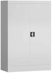 Aktenschrank Metallschrank mit 2 T&uuml;ren, 1200 x 800 x 380 mm Mehrzweckschrank