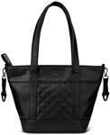 MOON Wickeltasche V-Shape black leather