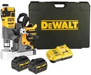 DEWALT - Magnetbohrmaschine 18 V XR Advantage + 2 Akkus 9 Ah + Ladeger&auml;t + Koffer -