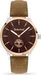 Timberland Damen Armbanduhr Whittemore in der Farbe Bicolor mit Lederarmband,