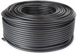 HQ-Power Lautsprecherkabel 2x2.50mm&sup2;, 100 Meter, schwarz, Rolle, reines OFC...