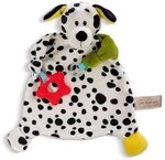 NICI Schmusetuch Dalmatiner 25 x 25 cm &ndash; niedliches Schnuffeltuch ab 0 + Monaten,