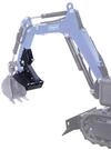 Scheppach Haltekralle f&uuml;r Benzin Mini Bagger EXC815 | Ohne Abdeckung zum