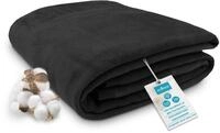 ZOLLNER Kuscheldecke flauschig in 220x240 cm - weiche und langlebige Sofadecke...